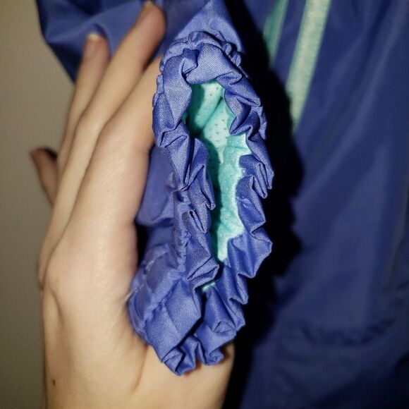 ADIDAS PURPLE LIGHTWEIGHT JACKET SIZE 6X NWOT - Picture 3 of 5